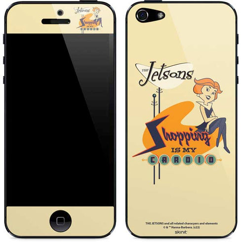 The Jetsons Shopping Is My Cardio iPhone 5/5s/5SE Skin