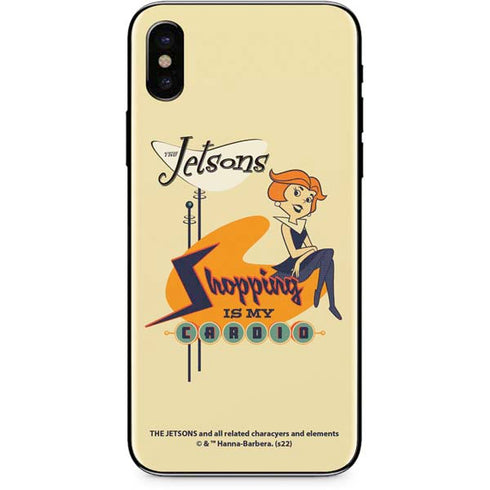 The Jetsons Shopping Is My Cardio iPhone XS Skin