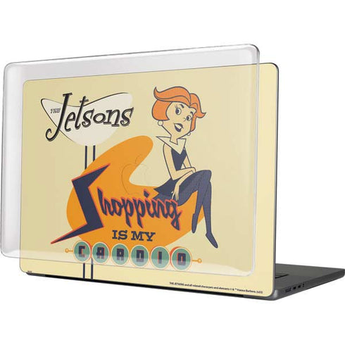 The Jetsons Shopping Is My Cardio MacBook Pro 16in (2021-25) Case plus Skin