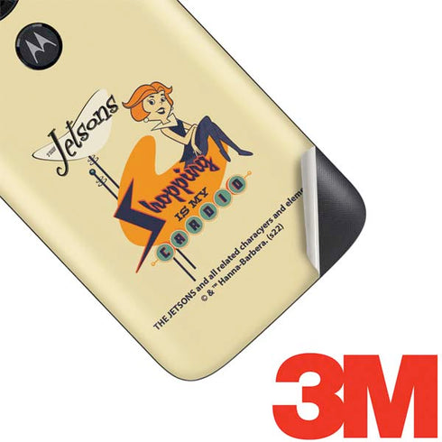 The Jetsons Shopping Is My Cardio Moto E5 Play Skin