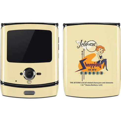 The Jetsons Shopping Is My Cardio Motorola RAZR Skin