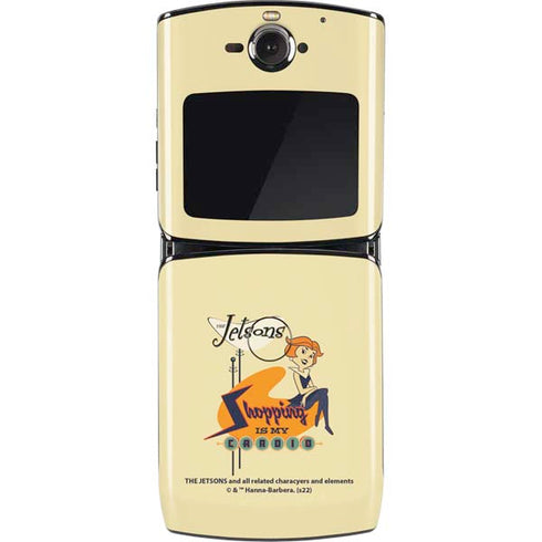 The Jetsons Shopping Is My Cardio Motorola RAZR Skin