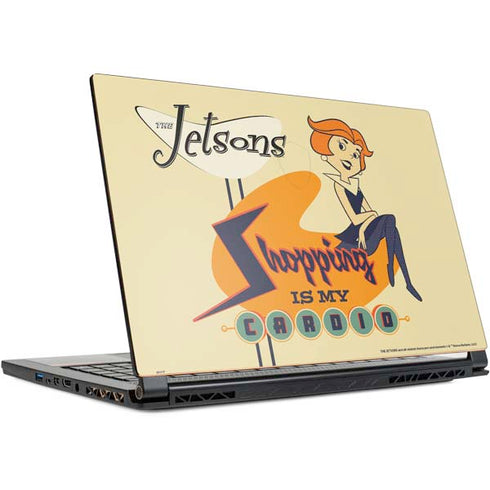 The Jetsons Shopping Is My Cardio MSI GS65 Stealth Laptop Skin