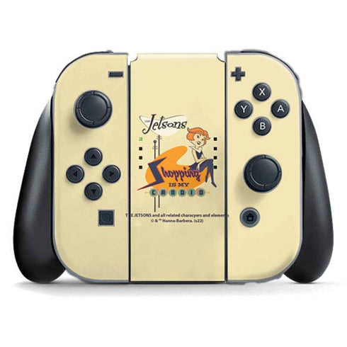 The Jetsons Shopping Is My Cardio Nintendo Switch (2017-2021) Joy-Con Controller Skin
