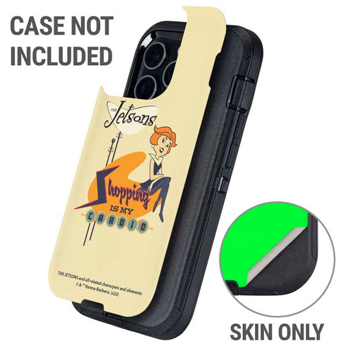 The Jetsons Shopping Is My Cardio Otterbox Defender iPhone Skin