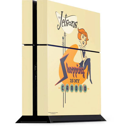 The Jetsons Shopping Is My Cardio PS4 Console Skin