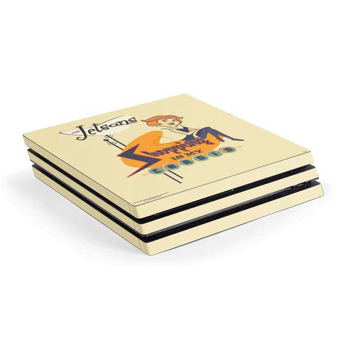 The Jetsons Shopping Is My Cardio PS4 Pro Console Skin