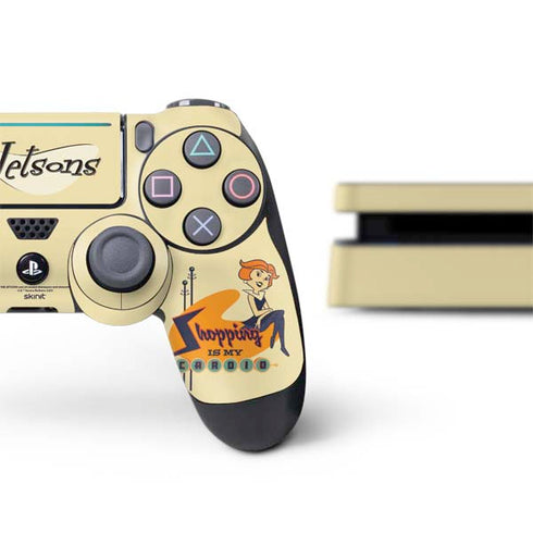 The Jetsons Shopping Is My Cardio PS4 Slim Bundle Skin