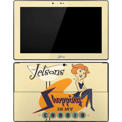 The Jetsons Shopping Is My Cardio Surface Pro Tablet Skin
