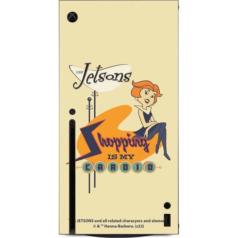 The Jetsons Shopping Is My Cardio Xbox Series X Console Skin