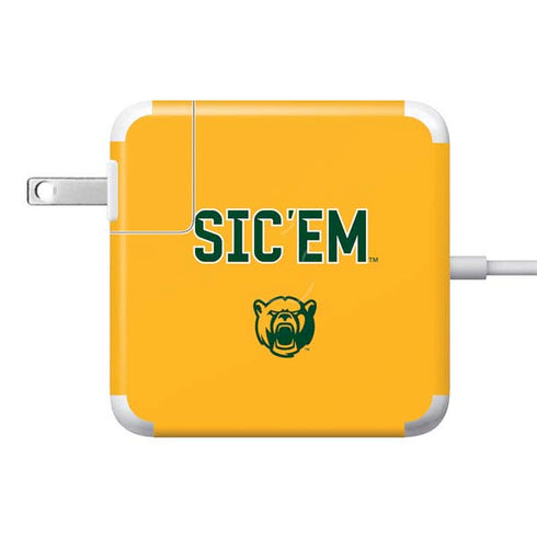 Baylor University Sic Em 85W Power Adapter (15 and 17 inch MacBook Pro Charger) Skin