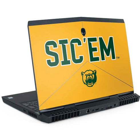 Baylor University Sic Em Dell Alienware Skin
