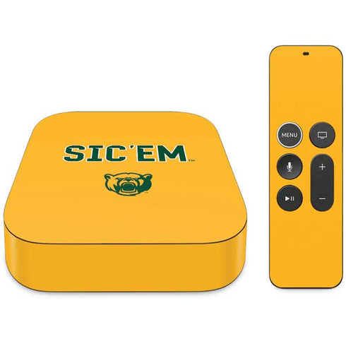 Baylor University Sic Em Apple TV Skin