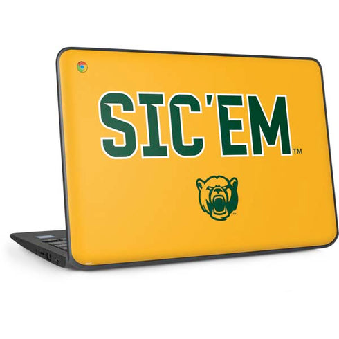 Baylor University Sic Em HP Chromebook Skin