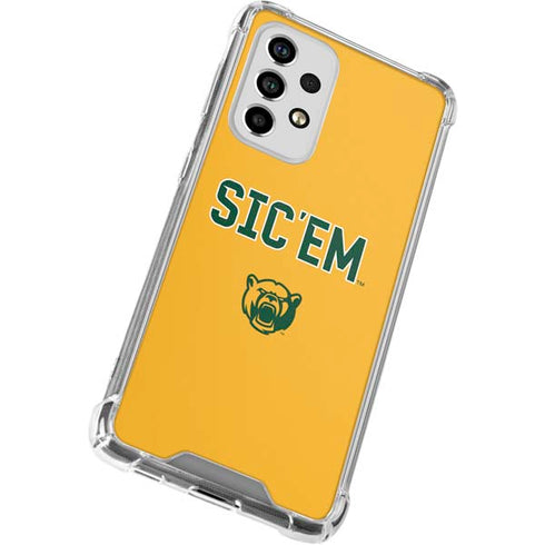 Baylor University Sic Em Galaxy A53 5G Clear Case