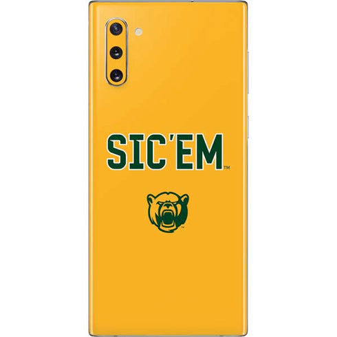 Baylor University Sic Em Galaxy Note 10 Skin