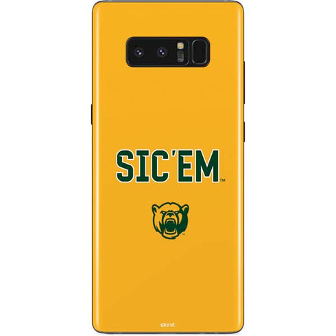 Baylor University Sic Em Galaxy Note 8 Skin