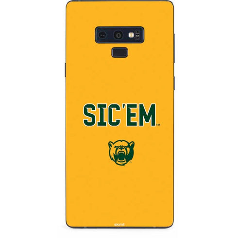Baylor University Sic Em Galaxy Note 9 Skin