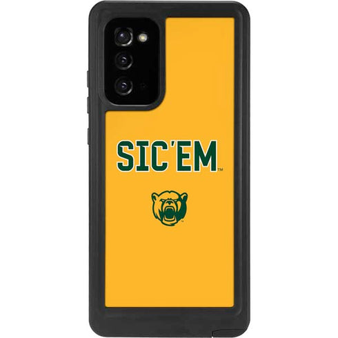 Baylor University Sic Em Galaxy Note20 5G Waterproof Case