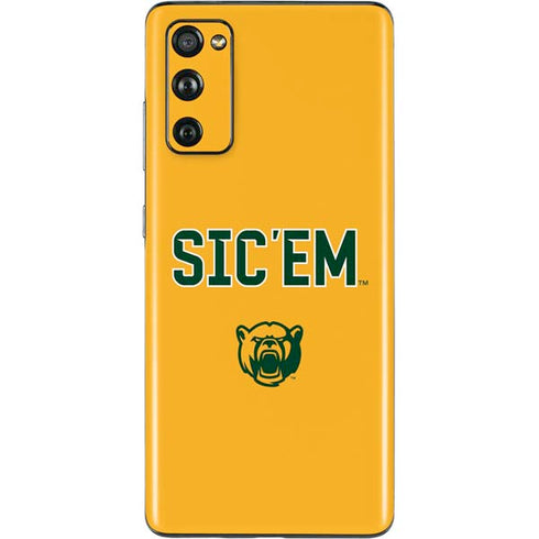 Baylor University Sic Em Galaxy S20 Fan Edition Skin