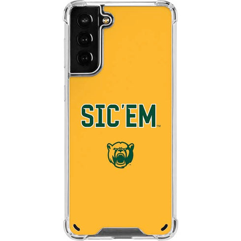 Baylor University Sic Em Galaxy S21 Plus 5G Clear Case
