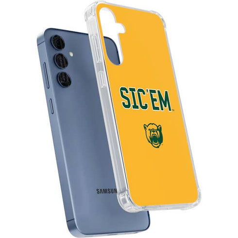 Baylor University Sic Em Galaxy S24 Clear Case