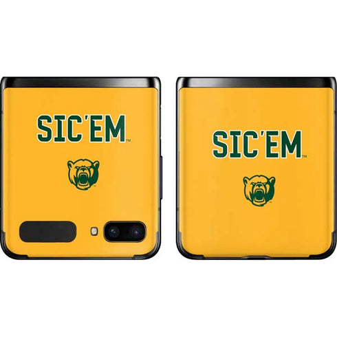 Baylor University Sic Em Galaxy Z Flip Skin