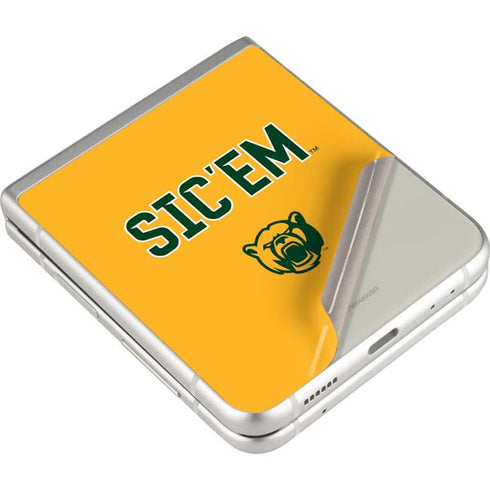 Baylor University Sic Em Galaxy Z Flip3 5G Skin