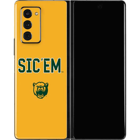 Baylor University Sic Em Galaxy Z Fold2 5G Skin