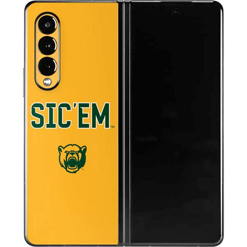 Baylor University Sic Em Galaxy Z Fold3 5G Skin