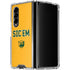 Baylor University Sic Em Galaxy Z Fold4 5G Clear Case