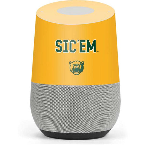 Baylor University Sic Em Google Home Skin