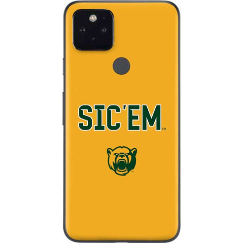 Baylor University Sic Em Google Pixel 5 Skin