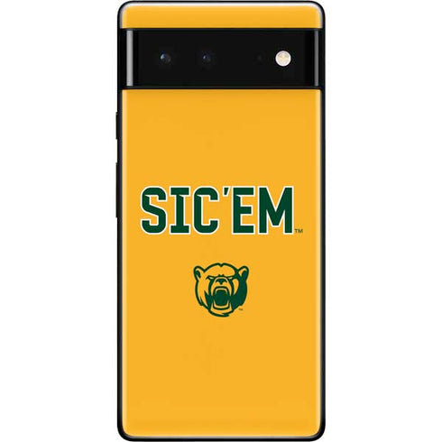 Baylor University Sic Em Google Pixel 6 Skin