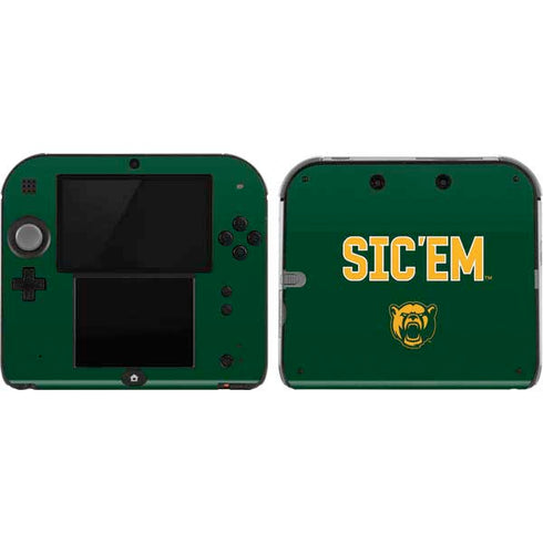 Baylor University Sic Em Green Nintendo 2DS Skin