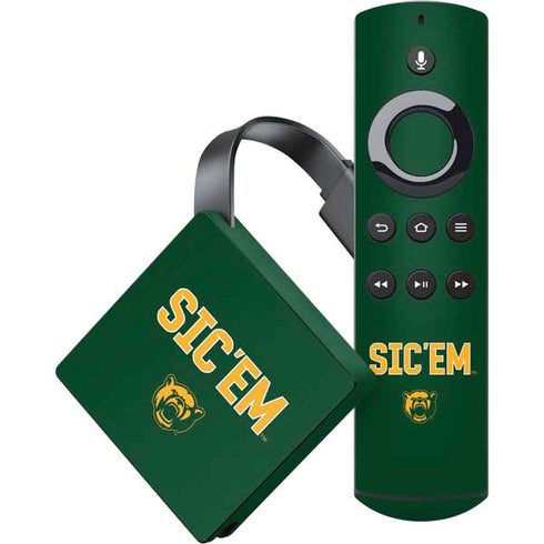Baylor University Sic Em Green Amazon Fire TV Skin
