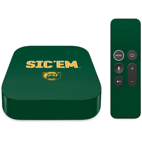 Baylor University Sic Em Green Apple TV Skin