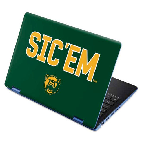 Baylor University Sic Em Green Aspire R11 11.6in Skin