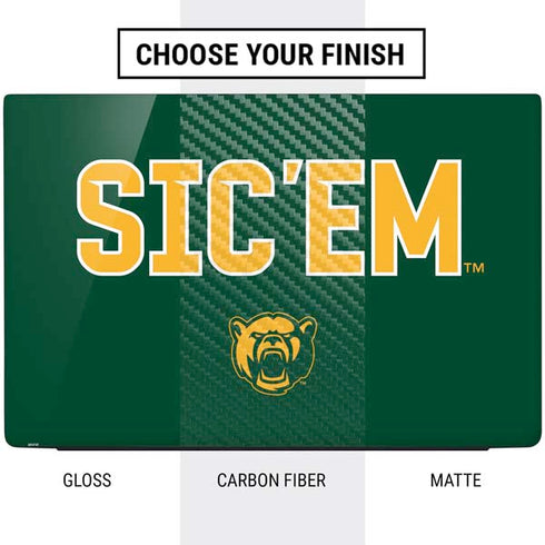 Baylor University Sic Em Green Dell Vostro Skin