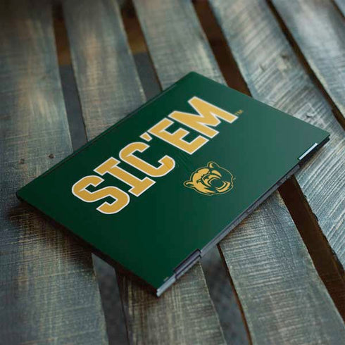 Baylor University Sic Em Green HP Envy Skin