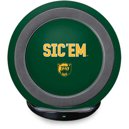 Baylor University Sic Em Green Fast Charge Wireless Charging Stand Skin