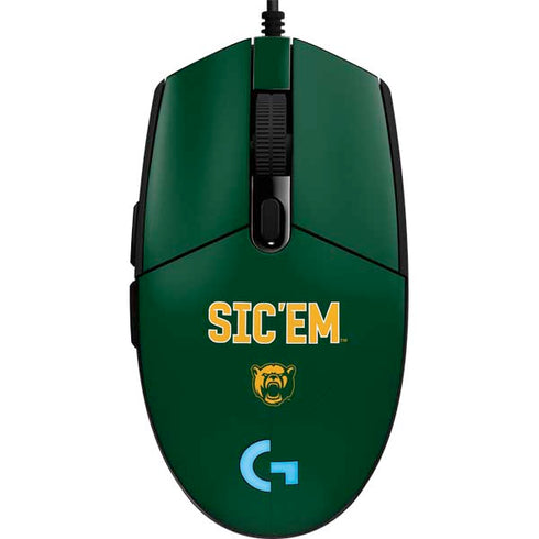 Baylor University Sic Em Green G203 Prodigy RGB Wired Gaming Mouse Skin