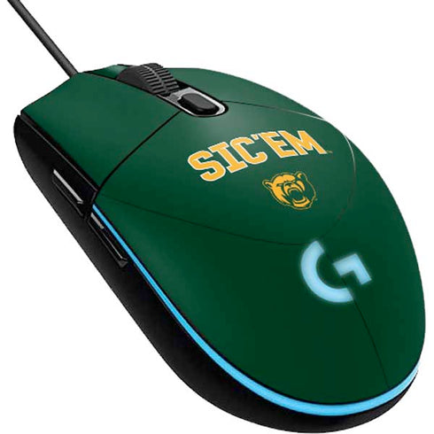 Baylor University Sic Em Green G203 Prodigy RGB Wired Gaming Mouse Skin