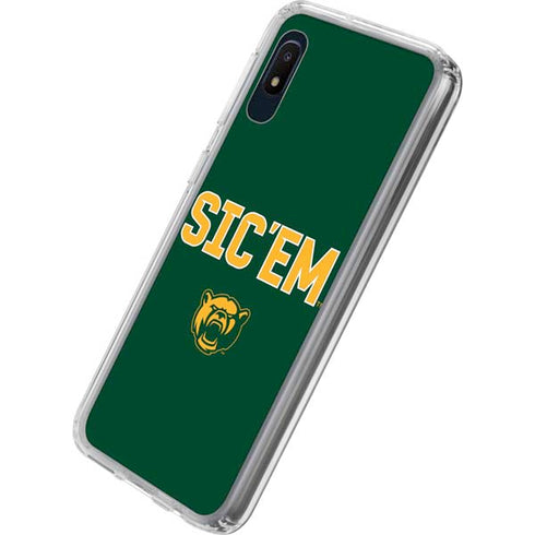 Baylor University Sic Em Green Galaxy A10e Clear Case