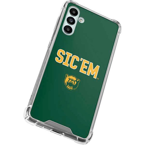 Baylor University Sic Em Green Galaxy A13 5G Clear Case