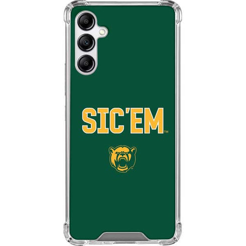 Baylor University Sic Em Green Galaxy A14 5G Clear Case