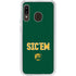 Baylor University Sic Em Green Galaxy A20 Clear Case
