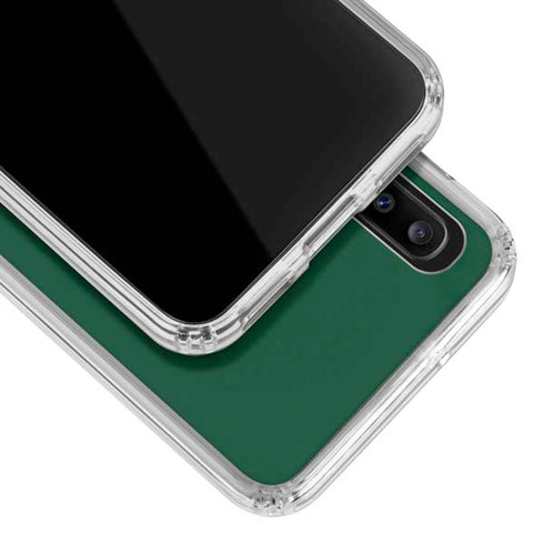 Baylor University Sic Em Green Galaxy A20 Clear Case