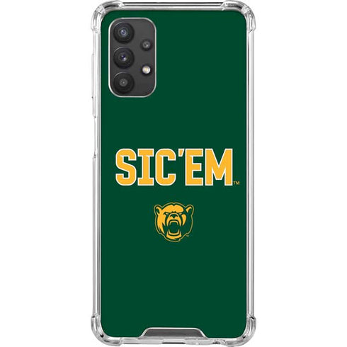 Baylor University Sic Em Green Galaxy A32 5G Clear Case