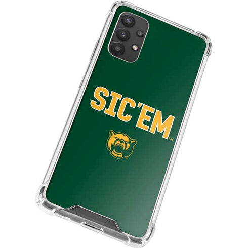 Baylor University Sic Em Green Galaxy A32 5G Clear Case